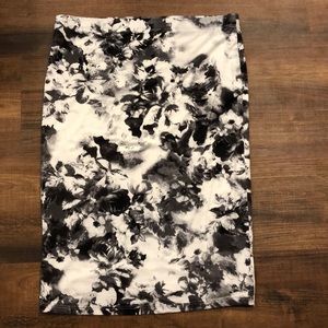 Eight Sixty floral body con skirt